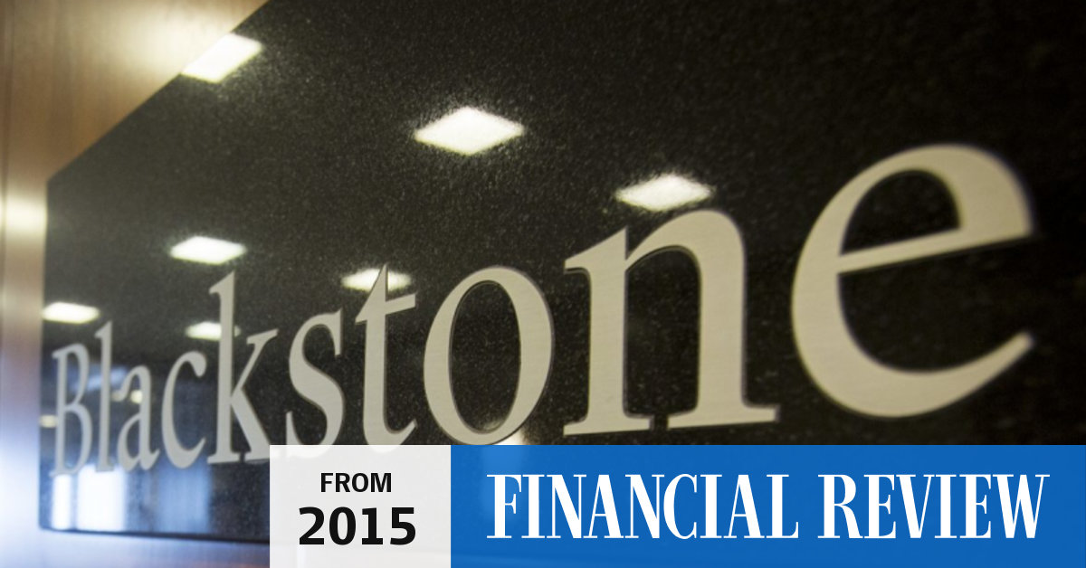 Blackstone seeks 5.5b for real estate debt fund